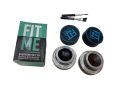 Fit me 3D Eyebrow and Gel Eyeliner Set - Best Quality Smudge proof and Waterproof For Girls and Women. 