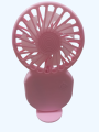 Handheld Fan with Rechargeable Battery: Powerful Airflow for Dorms, Offices, and Students. 