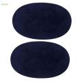 Oval Shape Sew On Elbow Knee Patches for Jeans Shirt Sewing Repair Supplies. 