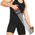 5 Spring Chest Expander Exercise Fitness Strength Training Adjustable Resistance. 