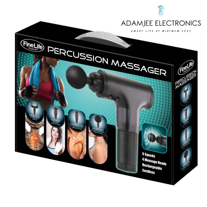 Percussion%20Massager%206%20Speed%20&%204%20Attachment%20-%20Deep%20Muscle%20Massager%20-%20Fascial%20and%20Fitness%20Chargeable%20massager-%20Full%20Body%20massager%20Relax%20and%20Tone%20Physiotherapy%20-%20Image%202
