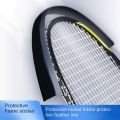 Easy To Peel Self Adhesive Badminton Racket Head Protection Anti-Friction Badminton Accessories Racket Frame Protector Racket Line Protection Racquet Guard Sport Equipment. 