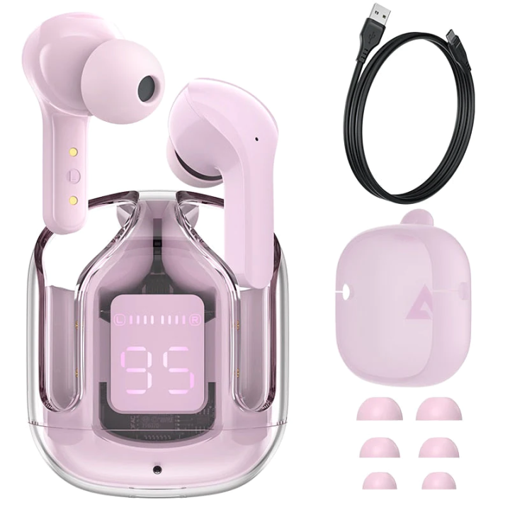 All Models Bluetooth Air 31 Pink Mini bluetooth Double & inpods 31 airpod Wireless Headset For Android & all Phones Wireless Earbuds with Noise Cancelling Microphoned-Color Family: Air 31