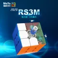 3x3 Moyu RS3M Magnetic Speed Cube Stickerless Puzzle Toy MOYU RS3m 2020 Sticker less Magnetic Cube with Spring Compression System. 