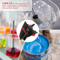 4Pcs Epoxy Mixing Stick Paint Stirring Rod Putty Cement Paint Mixer Attachment with Drill Chuck for Oil Paint(White). 
