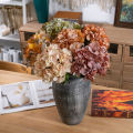 Faux Flowers for Outdoor Use Realistic Simulated Hydrangea Fake Plant for Home Weddings Fade-resistant Artificial Flower Artificial Flowers. 