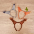 Cosplay Tail Performance Props Squirrel Ears Hair Hoop Tail Accessories. 