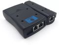 Network Cable Tester RJ45 RJ11 RJ12 UTP LAN Cable Tester Networking Tool for LAN Phone Wire Test Tool - Black. 