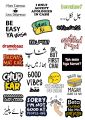 Urdu Typography  Stickers Funny Stickers  Aesthetic  Stickers  24  Pieces of Cool Stickers  For Decoration Laptops Mobile and Journal Best Quality 2  Inch Adhesives Girls And Boys Vibes. 