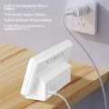 LED Digital Alarm Clock,Large Number,Bold Digit,Snooze,Adjustable Volume,Easy Operation,for Bedroom,Desk White. 