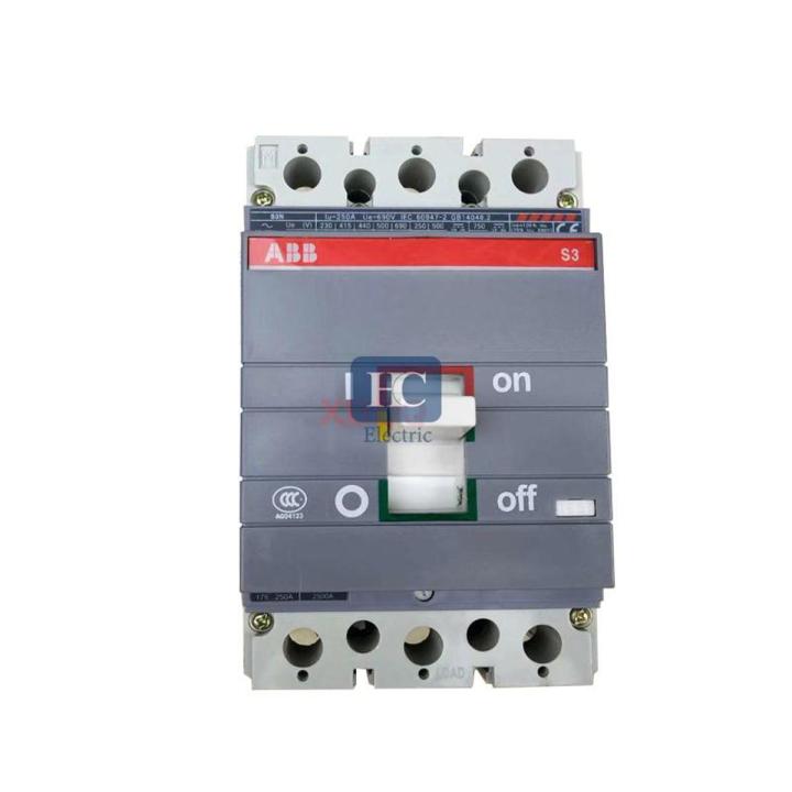ABB MCCB 200AMP TO 250AMP 65KA 3POLE ADJUSTABLE BREAKER