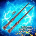 2 Piece Light Up Magic Wizard Wands Sound Illuminating Toy Wand. 