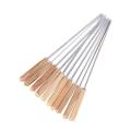 Wooden Handle Flat Sticks Charcoal Coal Barbecue Grill Barbeque Grill Coal Bar B Q Grill Bar B Q Coal Grill Bar.B.Q Hand Grill EID UL ADHA Bar B Q Tandoori Seekh Kabab Hand Grill Liner Coal BBQ Grill Angethi Angethe Burner Bar B Q Grill Flat Sticks Rod. 