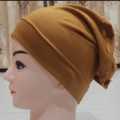 Pack of 12 Plane Tube Hijab Caps â€“ Hijab Caps for Girls and Women. 