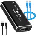 ZasLuke Game Capture Card, USB 2.0 1080P Audio Video Capture Card for High Definition Acquisition/Game Live Streaming/Screen Sharing/Video Recording/Medical Imaging/Live Conference. 