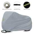 Full Size Scratch & 100 % Water Proof 70 / 125 cc Bike covers Top Cover with waterproof Dustproof Heatproof In very cheaper price Black bike cover. 
