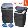 100% Waterproof Washing Machine Cover for Top Loader - Automatic & Semi-Auto Washer & Dryer - Durable Oxford Polyester - Fits All Brands, 7KG to 15KG - Ideal for Sheds, Garages, Balcony. 