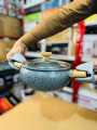 13pcs Bakhschie Granite Cookware Set. 