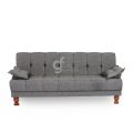 Galaxy Sofa Cum Bed Imported Jute Fabric Brown Colour Armless Compact Living Spaces, Dorms, Guest Rooms, Apartments, Offices,. 