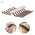 Wardrobe Clothes Hanger Durable Closet Pull Out Hanger for Camisole Scarf Ties. 