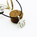 Kpop Group Twice W Logo Leather Titanium Steel Pendant Necklace For Women Jewelry Collares B135. 