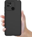 Xiaomi Redmi 10C BLACK SOFT SILICON BACK COVER. 