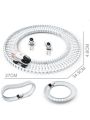 Electric Space Rail Car, White, With 2 Astronaut Mini Accessories And 1 Space Car, Space Rail Track. 