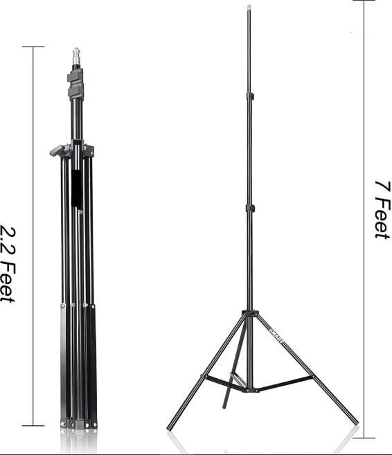45cm%201.1m%201.6m%202m%20%20Tripod%20Light%20Stand%20For%20Photo%20Studio%20-%20Image%202