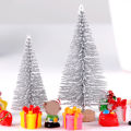 Miniature Pine Tree Vivid Wooden Bases Desktop Trees Decor. 