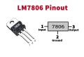LM7806 L7806 7806 Linear Voltage Regulator IC 6V Positive Voltage Step Down IC In Pakistan. 