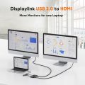 CableCreation USB 3.0 to HDMI Adapter with DisplayLink, USB External Display Graphics Adapter Compatible with Windows 11,10 and macOS,. 