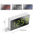 Smart Timer Mini Square Small Alarm Clock Cartoon Digital Practical Simple Luminous Electronic Clock. 