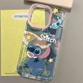 Disney New Stitch Clear So Cute Phone Case For iPhone 15 14 13 12 11 Pro Max XR XS X 7 8 Plus Kawaii Y2K Soft Transparent Cover. 