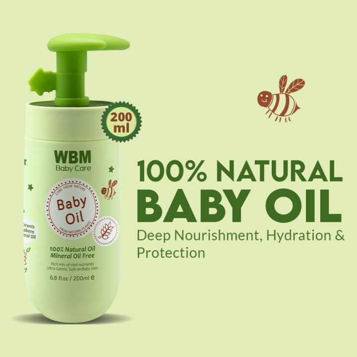 WBM%20Baby%20Oil%20-%20200ml%20%7C%20Baby%20Oil%20for%20Soft%20Skin%20&%20Massage%20%7C%20Nourishing%20Message%20Oil%20for%20Babies%20-%20Image%204