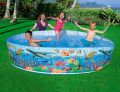 INTEX Swimming Pool Swimming Pool For Kids NON NFLATABLE SIZE (4FT-5FT-6FT-8FT) Fill-N-Fun Paddling Pool For Kids. 