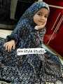 Kids Namaz Chadar Hijab with full Sleeves Fabric: Swiss Lawn. 