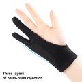 EMTRA Palm Rejection Gloves Two Finger Anti-fouling For Universal Pen Xiaomi Samsung Tablet Pad Stylus For iPad Android Tablet. 