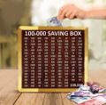 Umrah Saving Box - Wooden Umrah Saving Box - 280 Days Savings Plan - Islamic Halal Money Jar for Hajj & Umrah - Daily Pilgrimage Savings Tracker - Gift for Muslims Money Saving Box. 