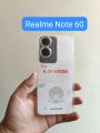 Realme Note 60 Back Cover Soft Dust Plug Transparent TPU Camera Protection Shockproof Cover For Realme Note 60 4G. 
