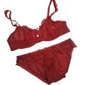 GlamourSecrets Lingerie Set in Soft Net for Women Bra Panty Sets for girls women and ladies. 