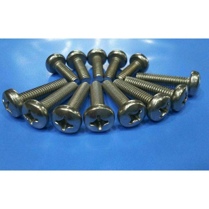 Stainless Steel SS Machine Screw M6 x 25mm and M6 x 16mm