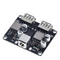 24w QC3.0 QC2.0 2-Channel 6-32V DC Supply to 5v 9v 12v (Auto) Fast Charger Double USB 12v Battery to Quick Mobile Charging Circuit Board. 