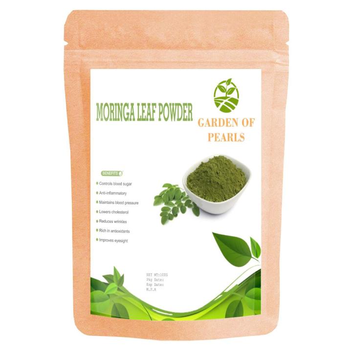 100% Pure Organic Moringa Leaf Powder 100gm | Daraz.pk