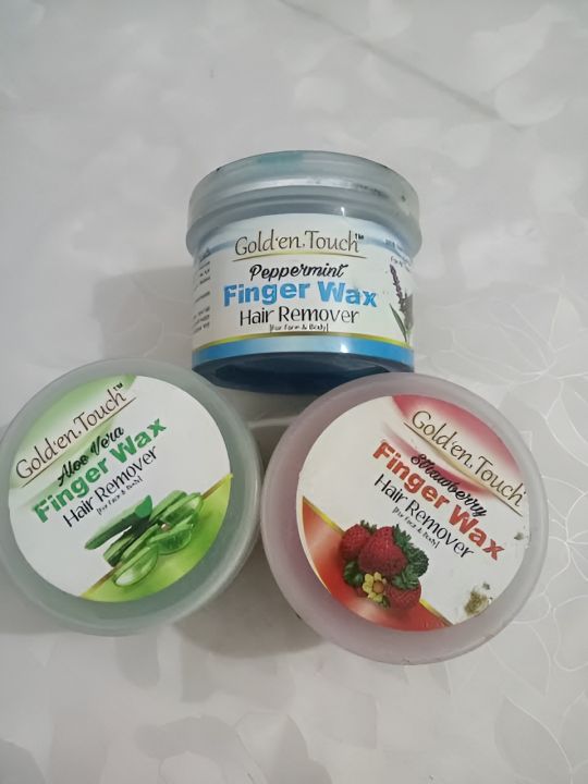 FACE AND FAIR HAIR REMOVING FINGER WAX