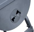 New Trolley Charcoal BBQ Barbecue Grill Patio Outdoor Garden Heating Heat Smoker – Black. 