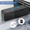 Sonkir Portable Bluetooth Speaker, Bluetooth 5.0 Wireless Speaker with 3D Stereo Hi-Fi Bass, Built-in 1500 mAh Battery, 12H Playtime (Blue). 