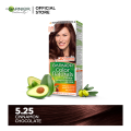 Garnier Color Naturals - 5.25 Light Opal Mahogany Brown Hair Color. 