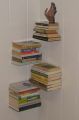 Book Rack, Bookshelf, Wall mounted bag shelf, Book organizer, Book storage, Wall Shelf, Shelf. 