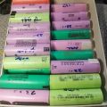 18650 2500mah lithium ion cell Japanese made 18650 battery cell recycled 18650 battery cell  3.7 volt to 4.2 volt rechargeable battery tested capacity. 