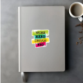 Work Hard Dream Big Sticker, Peel and Stick, HD Print and Laminated Vinyl Sticker Waterproof Stickers, Bike Stickers, Car Stickers, Mobile Sticker, Home Decoration Stickers, Scratch Protection Sticker by Sticker Studio. 